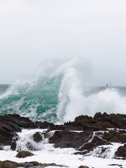 Tempête à Goury